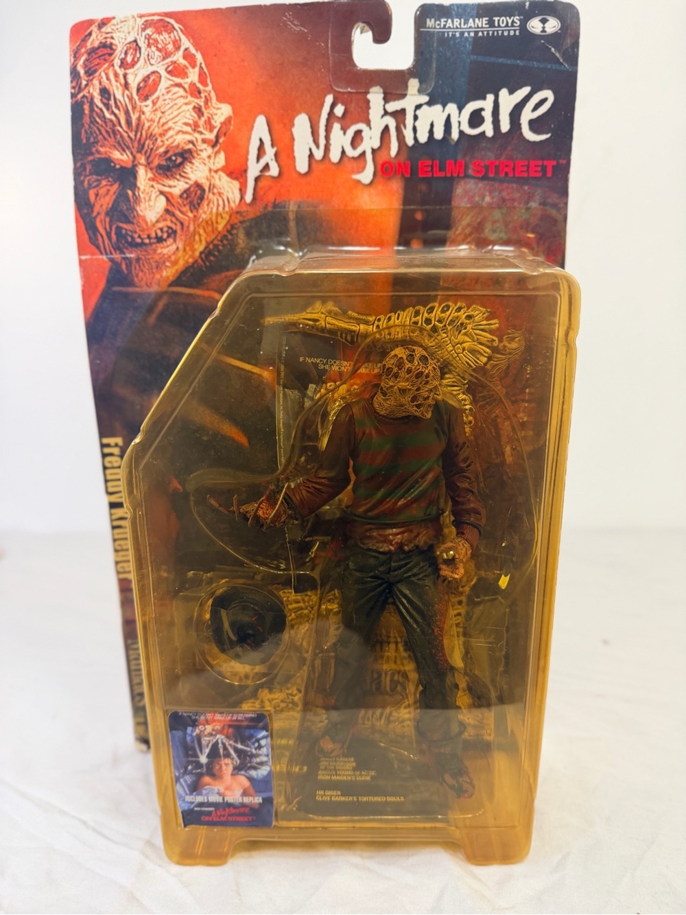 McFarlane Movie Maniacs Freddy Krueger 2nd Edition Sealed Figure